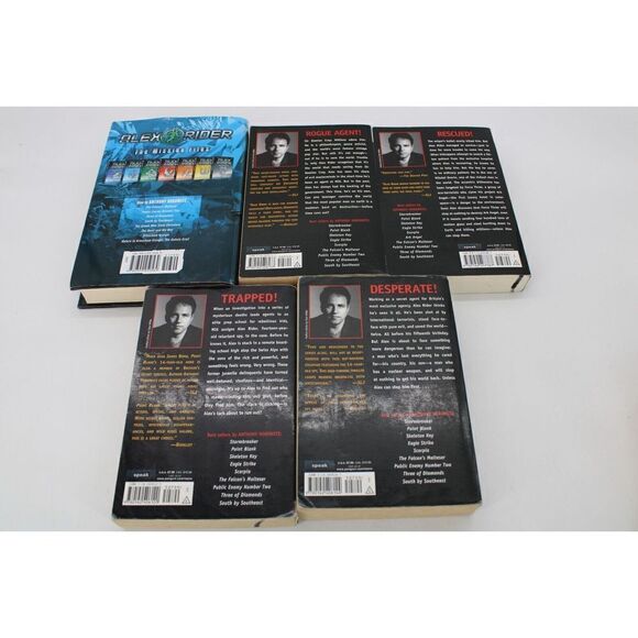 Alex Rider Series By Anthony Horowitz Book Lot of 4 Paperbacks & 1 Hardback - Picture 7 of 13